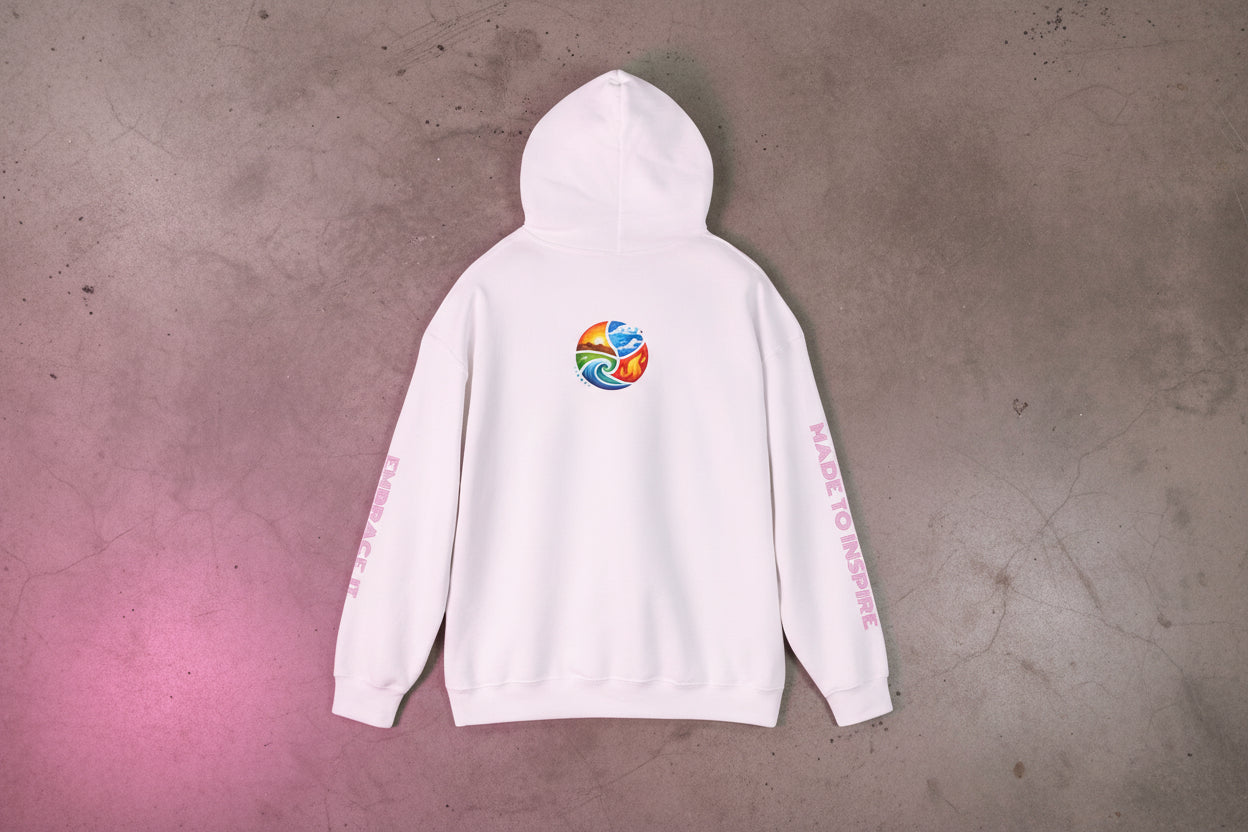 'ELEMENTS' Pink Edition Hoodie- Embrace & Inspire