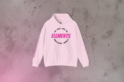 'ELEMENTS' Pink Edition Hoodie- Embrace & Inspire