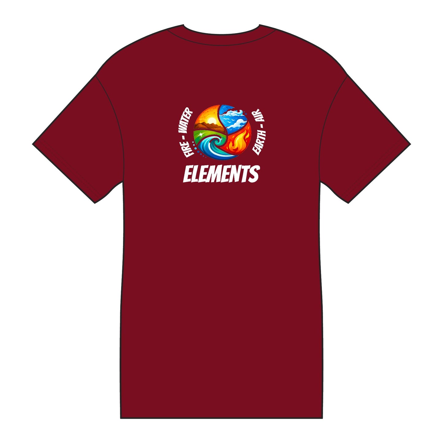 'ELEMENTS' - Earthy Tones T-Shirts - Embrace it....