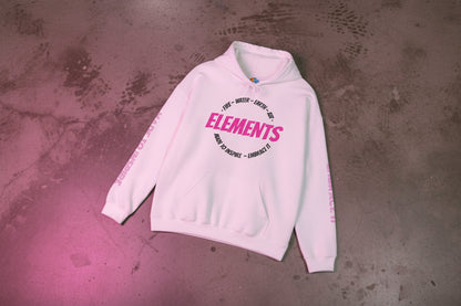 'ELEMENTS' Pink Edition Hoodie- Embrace & Inspire