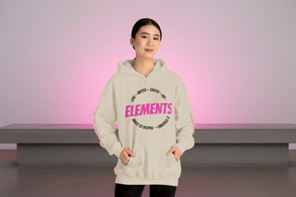 'ELEMENTS' Pink Edition Hoodie- Embrace & Inspire