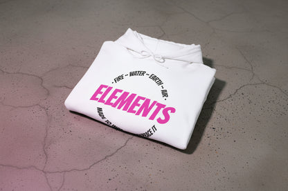 'ELEMENTS' Pink Edition Hoodie- Embrace & Inspire
