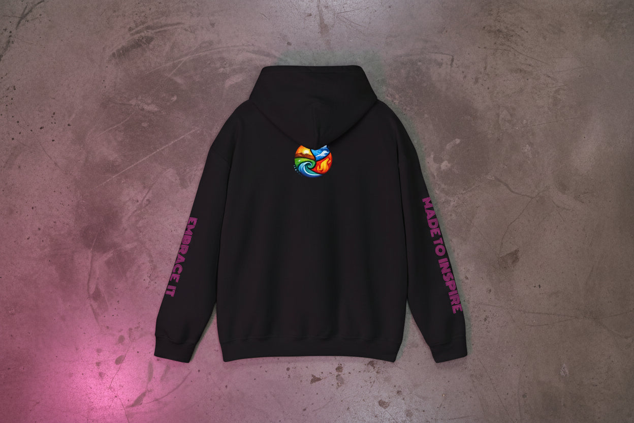 'ELEMENTS' Pink Edition Hoodie- Embrace & Inspire