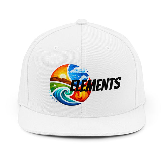 'ELEMENTS' Snapback Hat - Embrace it....
