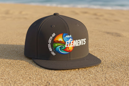 'ELEMENTS' Snapback Hat - Fire Water Earth Air Wrap