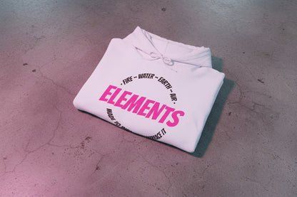 'ELEMENTS' Pink Edition Hoodie- Embrace & Inspire