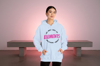 'ELEMENTS' Pink Edition Hoodie- Embrace & Inspire