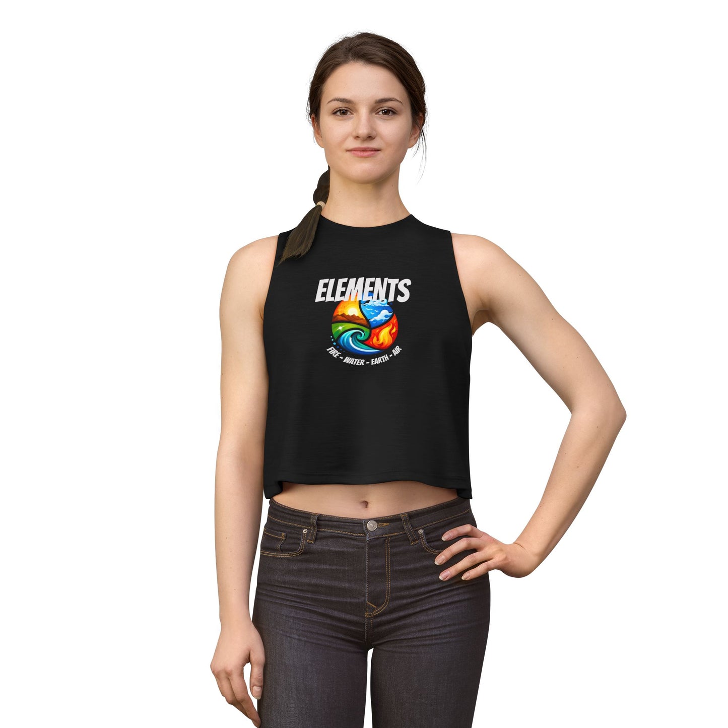 'ELEMENTS' Women's Tank Top - Earthy Tones Range