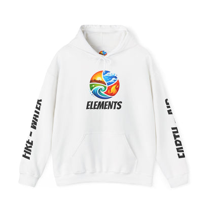'ELEMENTS' Hoodie - Ice White Edition