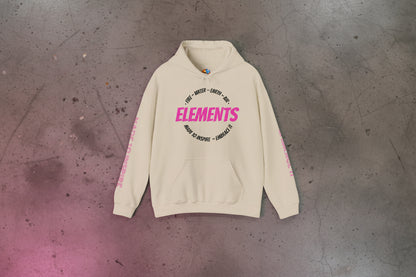 'ELEMENTS' Pink Edition Hoodie- Embrace & Inspire