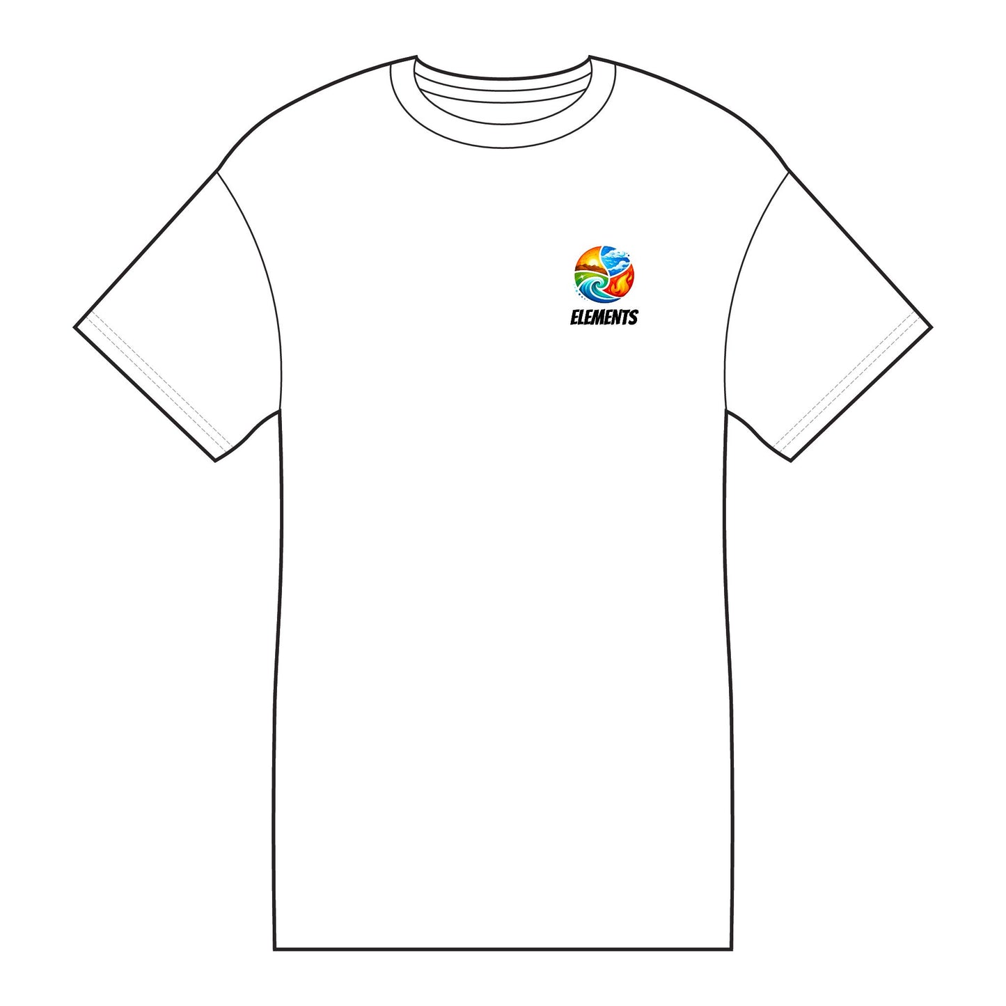 'ELEMENTS' - Earthy Tones T-Shirts - Embrace it....